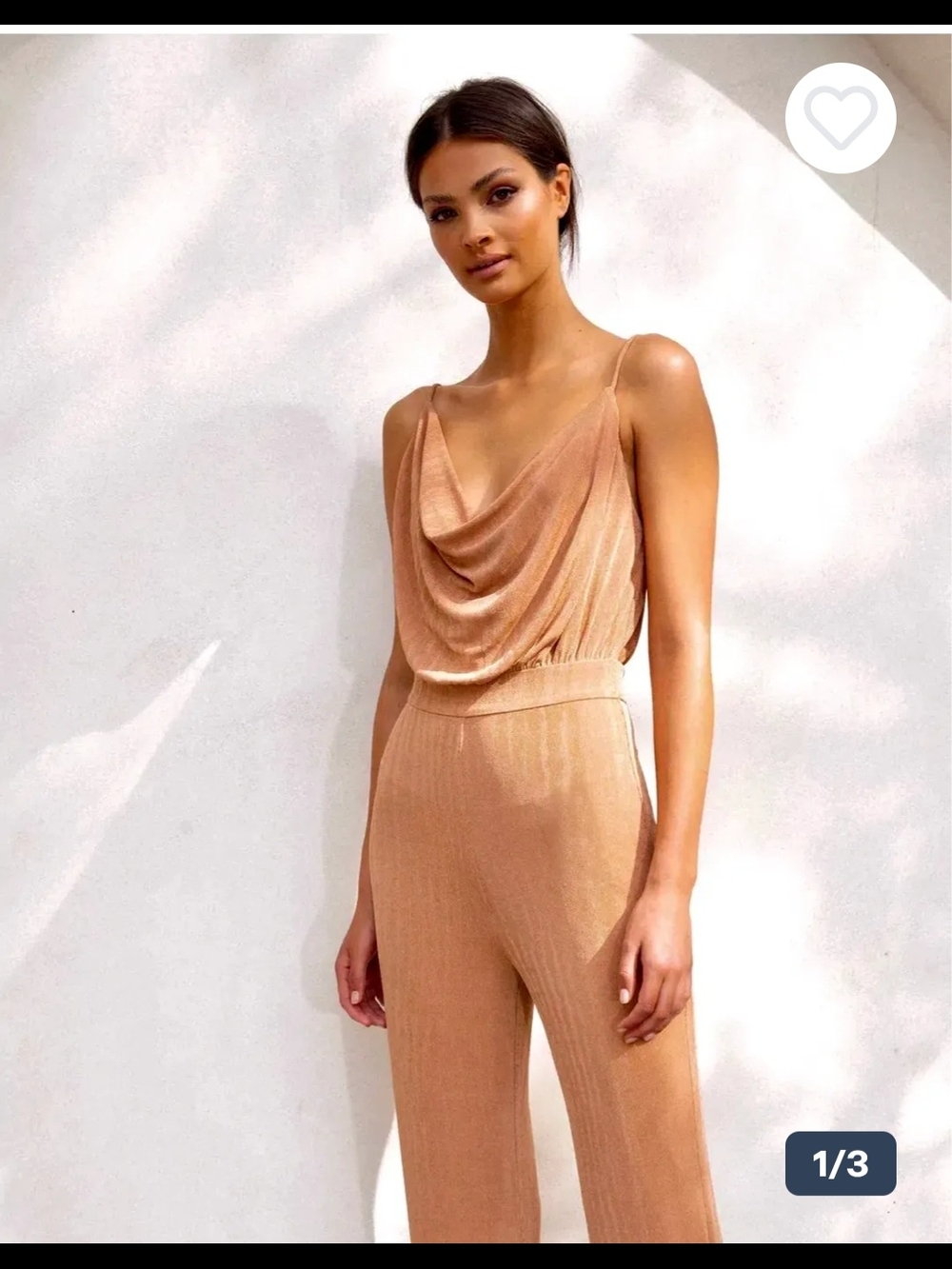 Moyra Jumpsuit in Desert Rose - Picture 3 of 13